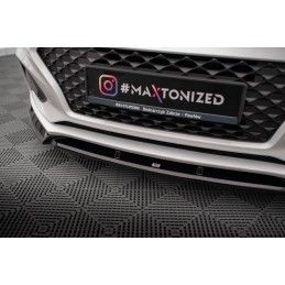 Maxton Lame Du Pare-Chocs Avant V.2 Hyundai I20 Mk2 Facelift Gloss Black, HY-I20-2F-FD2G Tuning.fr