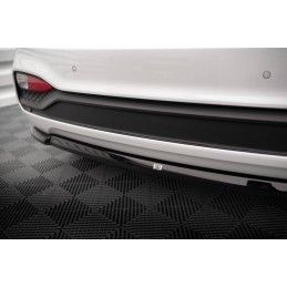 Maxton Central Arriere Splitter Hyundai I20 Mk2 Facelift Gloss Black, HY-I20-2F-RD1G Tuning.fr