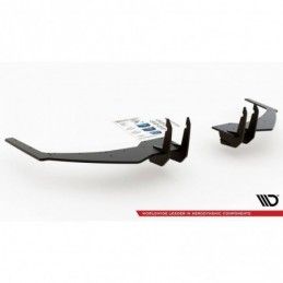 Maxton Racing Durability Rear Valance V.2 Honda Civic X Type R Black-Red, MAXTON DESIGN