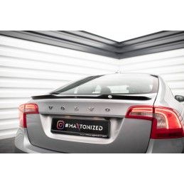 Maxton Spoiler Cap Volvo S60 R-Design Mk2 Gloss Black, VO-S60-2-RDESIGN-CAP1G Tuning.fr