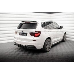 Maxton Spoiler Cap BMW X3 M-Pack F25 Gloss Black, BM-X3-25-MPACK-CAP2G Tuning.fr