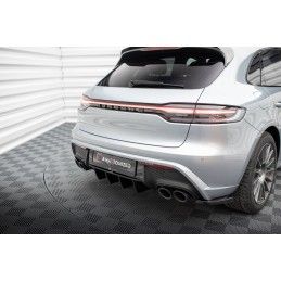 Maxton Diffuseur Arrière Complet Porsche Macan Mk1 Facelift 2 Gloss Black, PO-MA-1F2-RS1G Tuning.fr