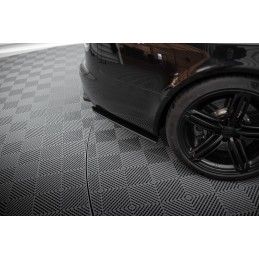 Maxton Street Pro Lame Du Pare Chocs Arriere Audi RS6 Avant C6 Black-Red, AURS6C6CNC-RSD1BRB Tuning.fr