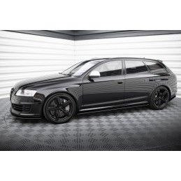 Maxton Street Pro Rajouts Des Bas De Caisse Audi RS6 Avant C6 Black, AURS6C6CNC-SD1B Tuning.fr