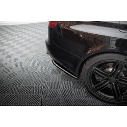 Maxton Lames De Pare-Chocs Arrière Latérales Audi RS6 Avant C6 Gloss Black, AU-RS6-C6-RSD1G Tuning.fr