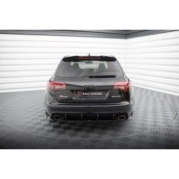 Maxton Lames De Pare-Chocs Arrière Latérales Audi RS6 Avant C6 Gloss Black, AU-RS6-C6-RSD1G Tuning.fr