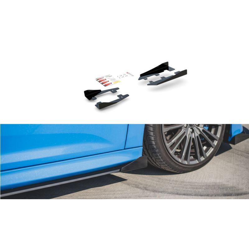 Maxton Side Flaps Ford Focus RS Mk3 Gloss Flaps, MAXTON DESIGN Maxton Side Flaps Ford Focus RS Mk3 Gloss Flaps, MAXTON DESIGN