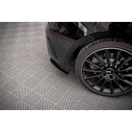 Maxton Street Pro Central Diffuseur Arriere Mercedes A35 AMG Hatchback Aero Pack W177 Black, MEA17735CNC-RS1B Tuning.fr