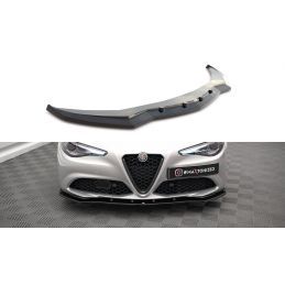 Maxton Lame Du Pare-Chocs Avant V.1 Alfa Romeo Giulia Sport Gloss Black, AL-GI-1-SPORT-FD1G Tuning.fr