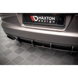 Maxton Street Pro Central Diffuseur Arriere Porsche Panamera / Panamera Diesel 970 Black, POPA970CNC-RS1B Tuning.fr