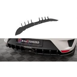 Maxton Street Pro Central Diffuseur Arriere Seat Ibiza Sport Coupe Mk4 Black, SEIB4SCCNC-RS1B Tuning.fr