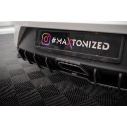 Maxton Street Pro Central Diffuseur Arriere Seat Ibiza Sport Coupe Mk4 Black, SEIB4SCCNC-RS1B Tuning.fr