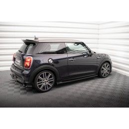 Maxton Rajouts Des Bas De Caisse Mini Cooper S F56 Facelift Gloss Black, MC-S-3F-56-JCW-SD1G Tuning.fr