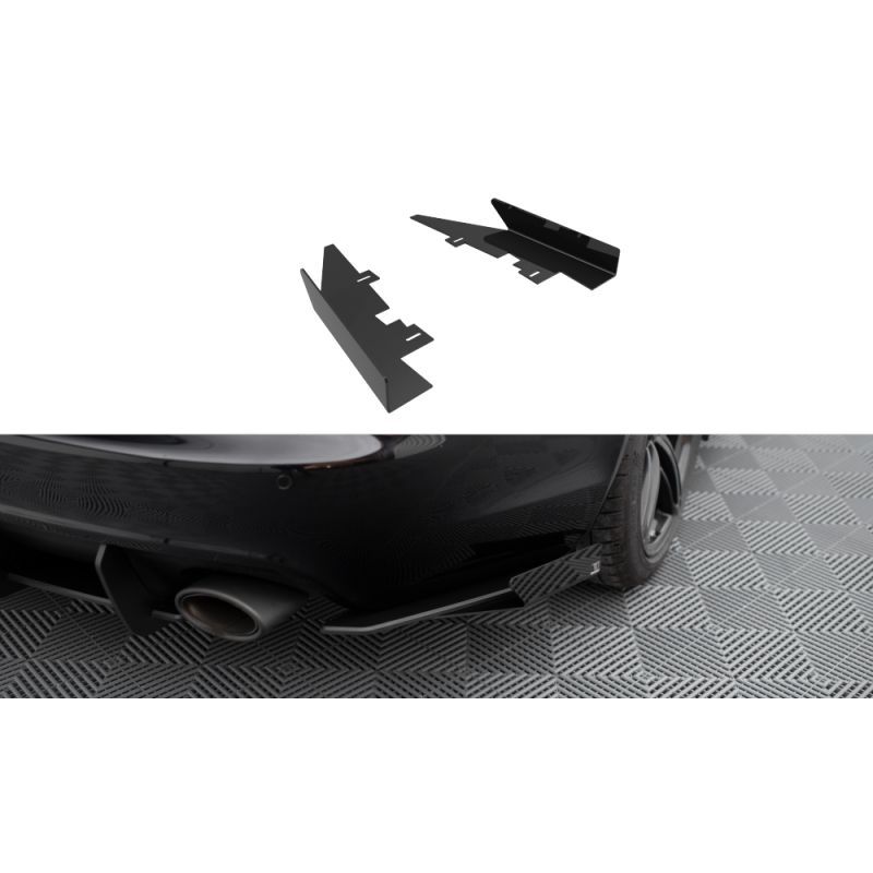 Maxton Rear Side Flaps Audi RS6 Avant C6, AURS6C6CNC-RSF1G Tuning.fr