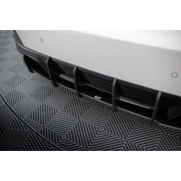 Maxton Street Pro Central Diffuseur Arriere BMW i4 M-Pack G26 Black, BMI4G26MPACKCNC-RS1B Tuning.fr