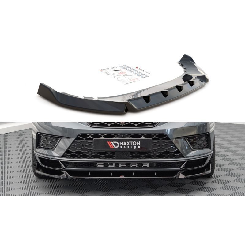 Maxton Front Splitter V.1 Cupra Ateca Gloss Black, MAXTON DESIGN Maxton Front Splitter V.1 Cupra Ateca Gloss Black, MAXTON DESIGN