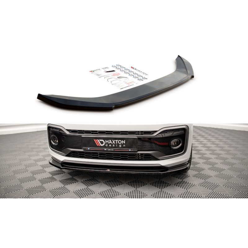 Maxton Front Splitter Volkswagen Up GTI Gloss Black, MAXTON DESIGN Maxton Front Splitter Volkswagen Up GTI Gloss Black, MAXTON DESIGN