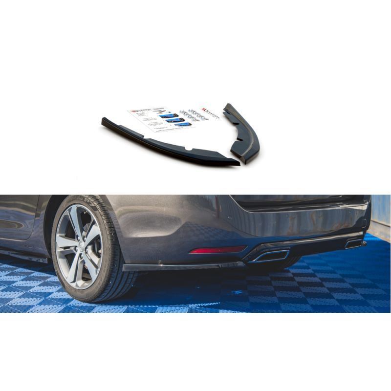 Maxton Rear Side Splitters Peugeot 308 SW Mk2 Facelift Gloss Black, MAXTON DESIGN Maxton Rear Side Splitters Peugeot 308 SW Mk2 Facelift Gloss Black, MAXTON DESIGN