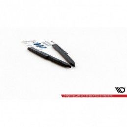 Maxton Rear Side Splitters Audi A6 C8 S-Line Gloss Black, MAXTON DESIGN
