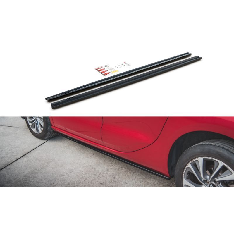 Maxton Side Skirts Diffusers Citroen DS4 Gloss Black, MAXTON DESIGN Maxton Side Skirts Diffusers Citroen DS4 Gloss Black, MAXTON DESIGN