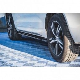 Maxton Side Skirts Diffusers Volvo XC60 Mk2 R-Design Gloss Black, MAXTON DESIGN