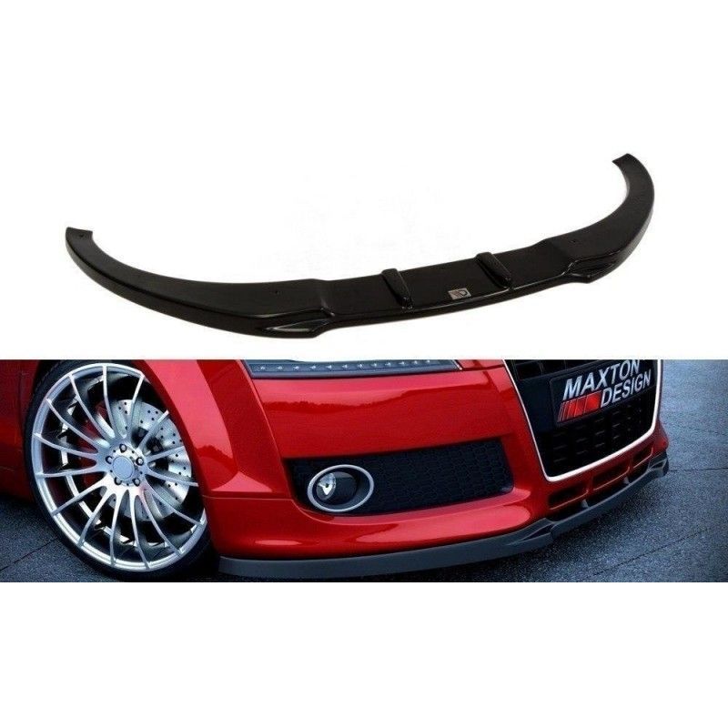 Maxton Front Splitter Audi TT 8J Gloss Black, TT 8J Maxton Front Splitter Audi TT 8J Gloss Black, TT 8J
