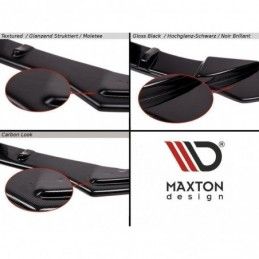 Maxton Front Splitter Audi TT 8J Gloss Black, TT 8J