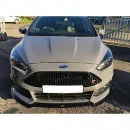 Maxton Front Splitter V.3 Ford Focus ST Mk3 FL Gloss Black, Focus Mk3 / 3.5 / ST / RS