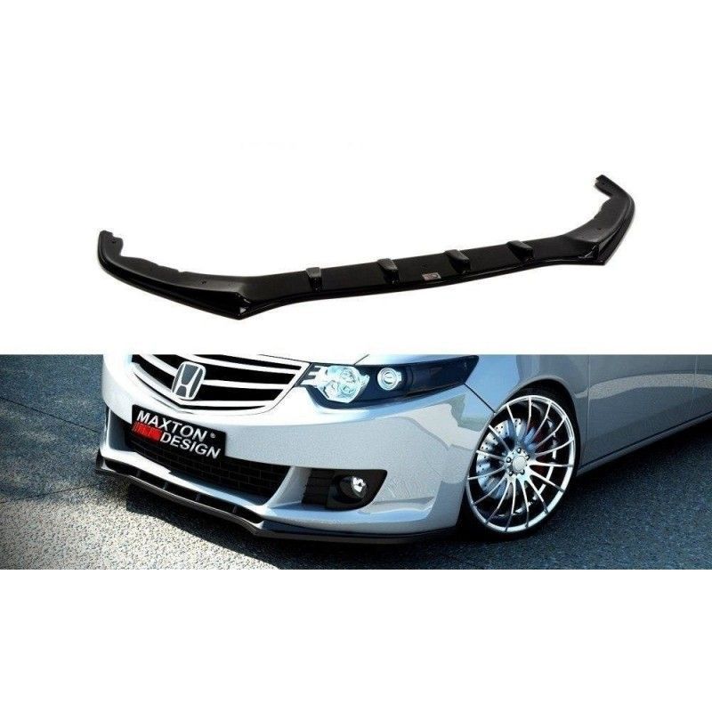 Maxton FRONT SPLITTER HONDA ACCORD MK 8 PREFACE MODEL Gloss Black, ACCORD Maxton FRONT SPLITTER HONDA ACCORD MK 8 PREFACE MODEL Gloss Black, ACCORD