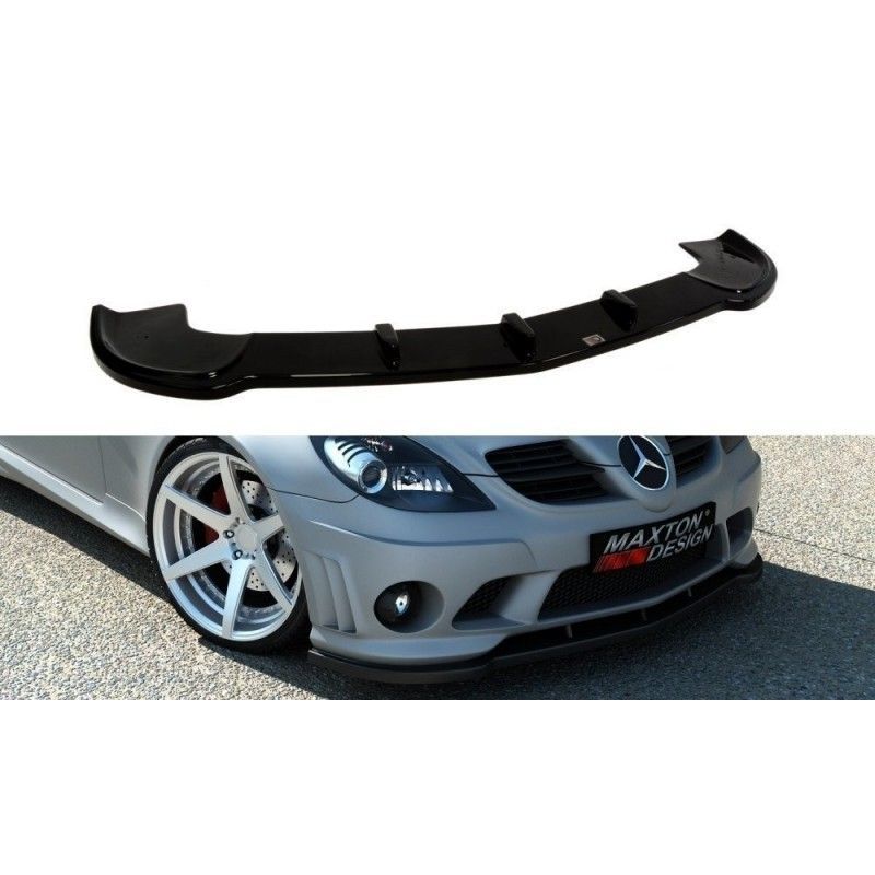 Maxton Front Splitter Mercedes SLK R171 (for Me-SLK -r171-AMG204-f1) Gloss Black, SLK R171 Maxton Front Splitter Mercedes SLK R171 (for Me-SLK -r171-AMG204-f1) Gloss Black, SLK R171