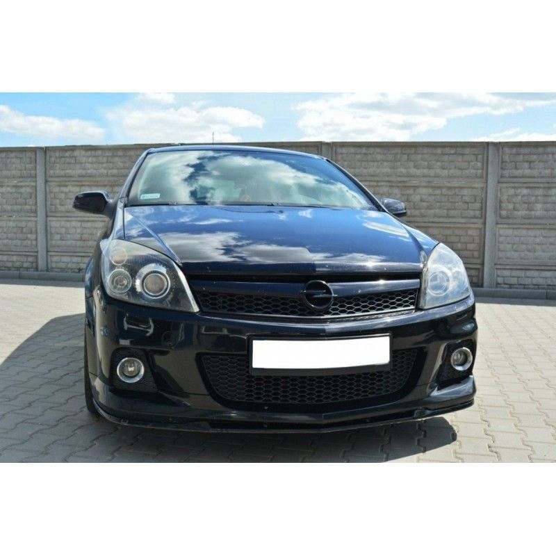 Maxton FRONT SPLITTER OPEL ASTRA H OPC / VXR NURBURG Gloss Black, Astra G Maxton FRONT SPLITTER OPEL ASTRA H OPC / VXR NURBURG Gloss Black, Astra G