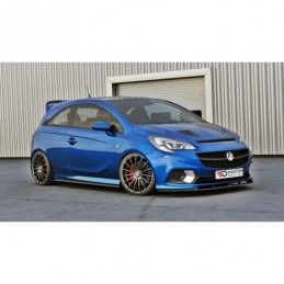 Maxton FRONT SPLITTER OPEL CORSA E OPC/VXR NURBURG Gloss Black, CORSA E