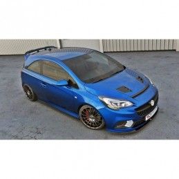 Maxton FRONT SPLITTER OPEL CORSA E OPC/VXR NURBURG Gloss Black, CORSA E