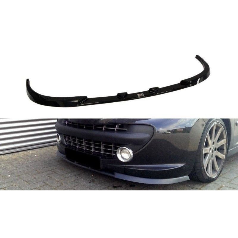 Maxton FRONT SPLITTER PEUGEOT 207 PREFACE MODEL Gloss Black, 207 Maxton FRONT SPLITTER PEUGEOT 207 PREFACE MODEL Gloss Black, 207