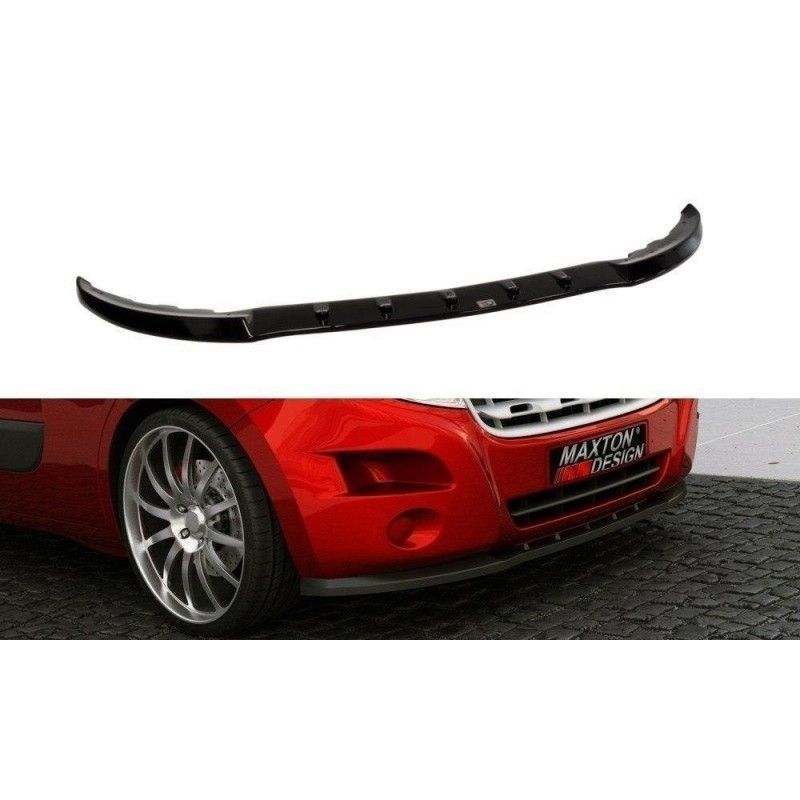 Maxton FRONT SPLITTER RENAULT MASTER MK3 Gloss Black, Master Maxton FRONT SPLITTER RENAULT MASTER MK3 Gloss Black, Master