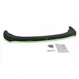 Maxton FRONT SPLITTER V.2 SEAT LEON MK2 CUPRA / FR (FACELIFT) Gloss Black, Leon Mk2 / Cupra