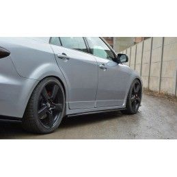 Maxton RAJOUTS DES BAS DE CAISSE POUR Mazda 6 Mk1 MPS Gloss Black, MA-6-1-MPS-SD1G Tuning.fr