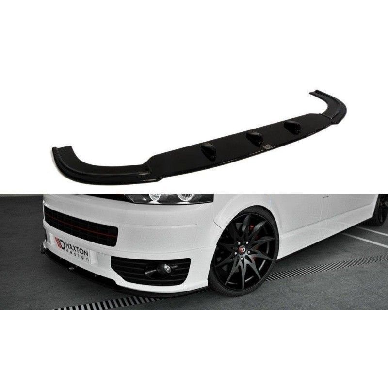 Maxton FRONT SPLITTER VW T5 SPORTLINE Gloss Black, T5 Maxton FRONT SPLITTER VW T5 SPORTLINE Gloss Black, T5