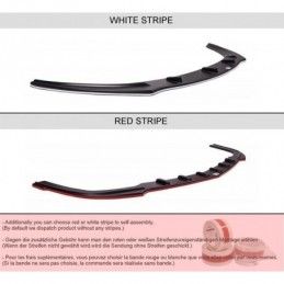 Maxton REAR SPLITTER AUDI RS4 B5 (with a vertical bar) Gloss Black, A4/S4/RS4 B5