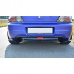 Maxton CENTRAL REAR SPLITTER HONDA S2000 Gloss Black, S2000