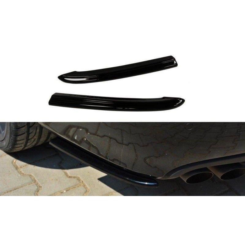 Maxton Rear Side Splitters Audi A4 B8 Gloss Black, A4/S4 B8 Maxton Rear Side Splitters Audi A4 B8 Gloss Black, A4/S4 B8
