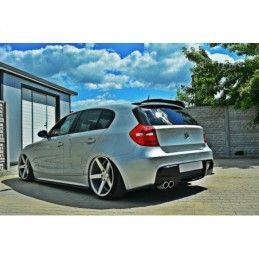 Maxton SIDE SKIRTS DIFFUSERS BMW 1 E87 Gloss Black, Serie 1 E81/ E82/ E87/ E88