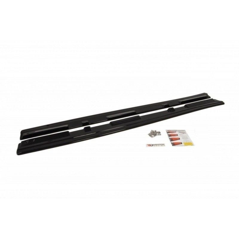 Maxton SIDE SKIRTS DIFFUSERS MAZDA 3 MK2 MPS Gloss Black, Mazda 3 Maxton SIDE SKIRTS DIFFUSERS MAZDA 3 MK2 MPS Gloss Black, Mazda 3