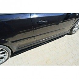 Maxton SIDE SKIRTS DIFFUSERS OPEL ASTRA H (FOR OPC / VXR) Gloss Black, Astra H