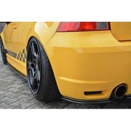 Maxton SIDE SKIRTS DIFFUSERS VW GOLF IV R32 Gloss Black, Golf 4