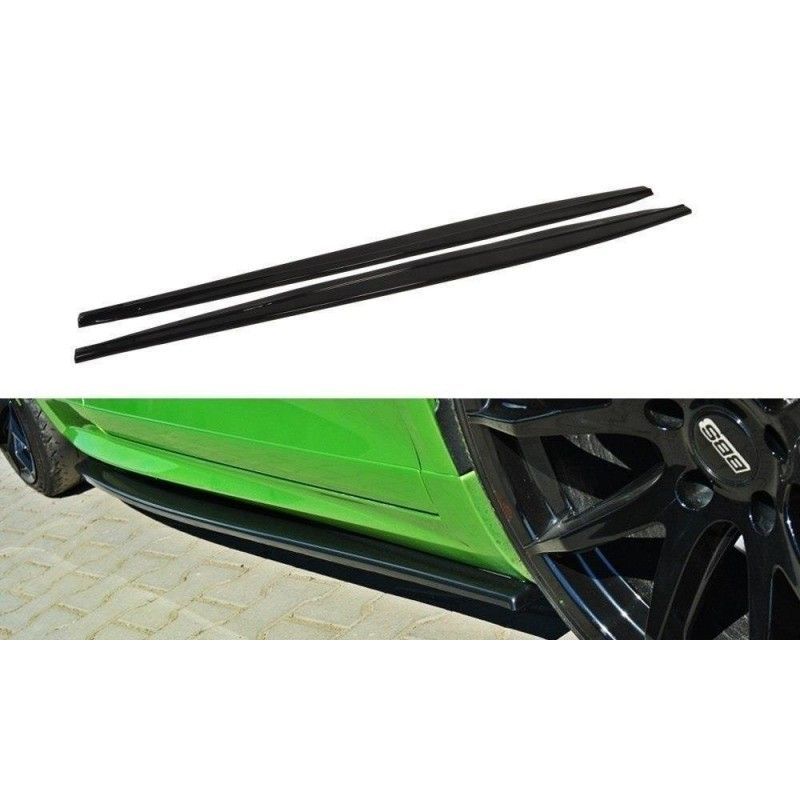 Maxton SIDE SKIRTS DIFFUSERS VW SCIROCCO R Gloss Black, Scirocco Maxton SIDE SKIRTS DIFFUSERS VW SCIROCCO R Gloss Black, Scirocco