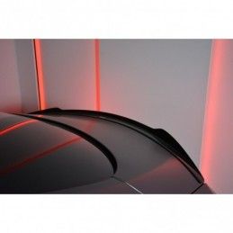 Maxton SPOILER EXTENSION MERCEDES- BENZ C-CLASS W205 COUPE AMG-LINE Gloss Black, W205