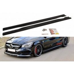 Maxton RAJOUTS DES BAS DE CAISSE POUR MERCEDES CLA 45 AMG C117/A45 AMG W176 (AVANT FACELIFT) Gloss Black, ME-CLA-117-AMG-SD1G Tu