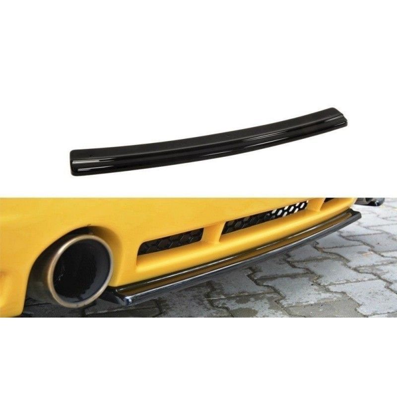 Maxton CENTRAL REAR SPLITTER VW GOLF IV R32 Gloss Black, Golf 4 Maxton CENTRAL REAR SPLITTER VW GOLF IV R32 Gloss Black, Golf 4