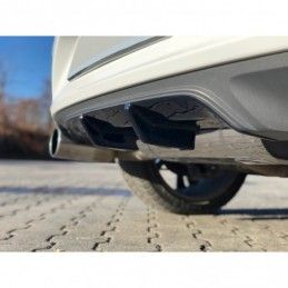 Maxton REAR VALANCE FORD OPEL ASTRA K OPC-LINE Gloss Black, Astra K
